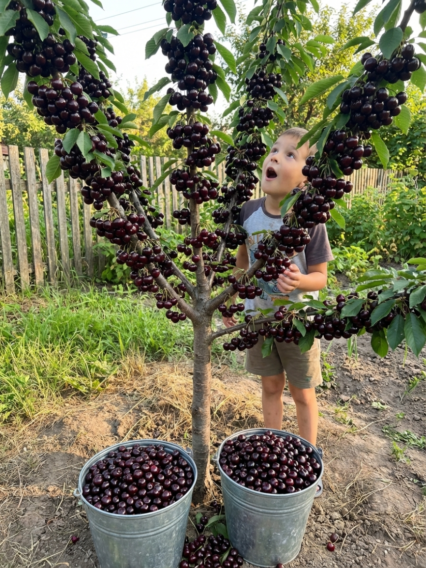 Дерево з відрами